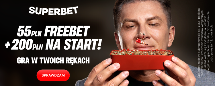 Pakiet powitalny Superbet do&nbsp;255 zł