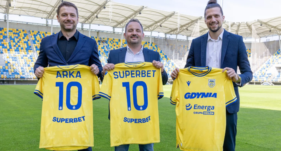 Superbet pozostaje Sponsorem Głównym Arki Gdynia w sezonie 2026/2027