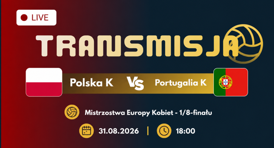 Polska – Portugalia, transmisja 1/8 finału ME siatkarek 2026
