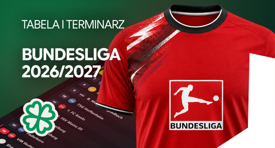 Tabela i terminarz Bundesligi 2026/27 – liga niemiecka