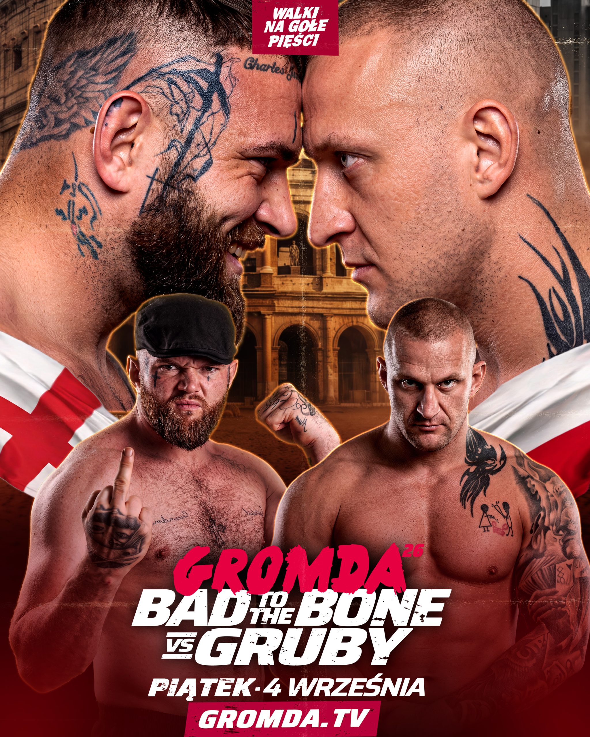 BAD TO THE BONE vs GRUBY na&nbsp;gali GROMDA 26