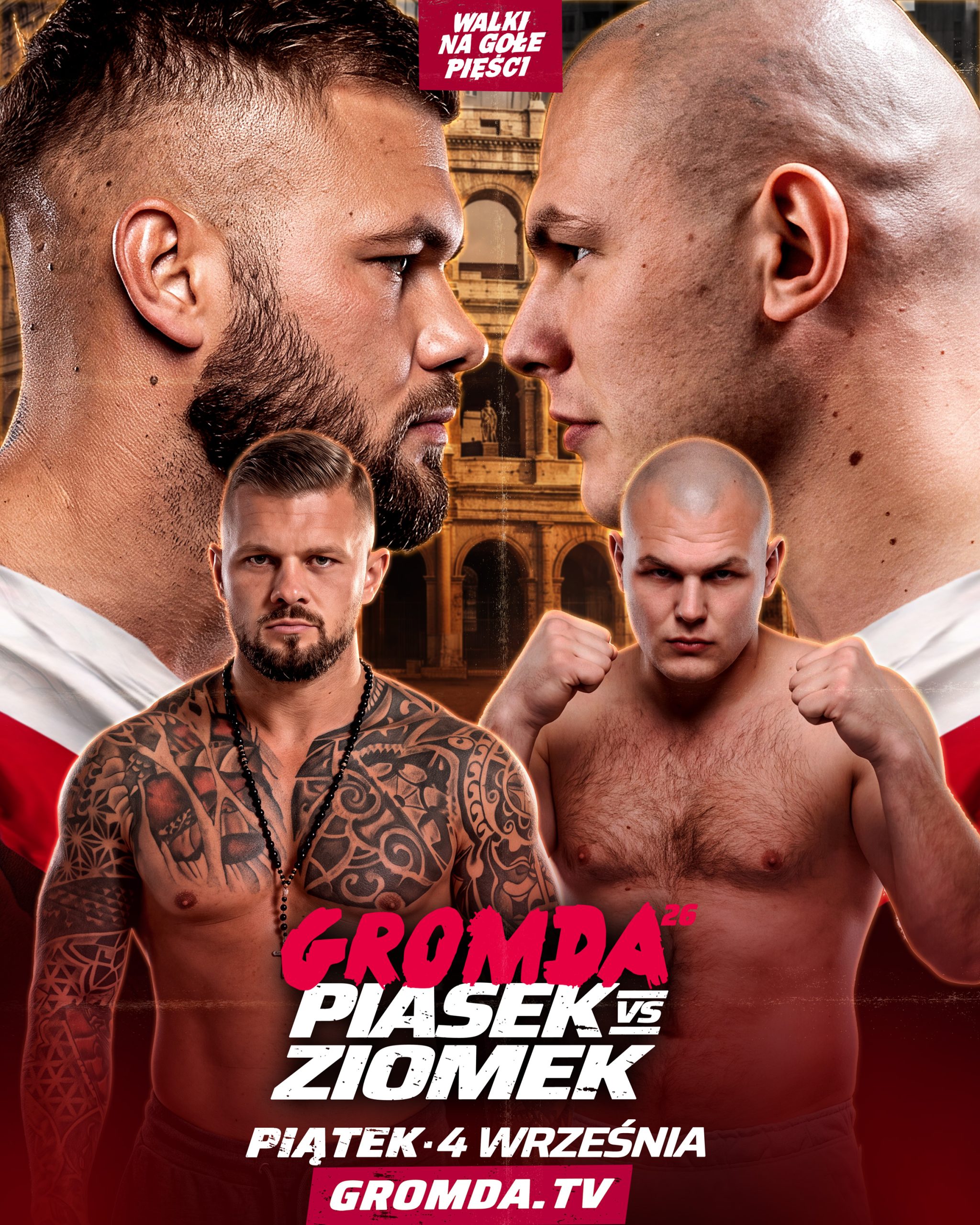 PIASEK vs ZIOMEK na&nbsp;gali GROMDA 26
