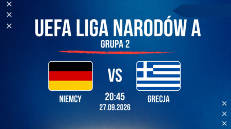 Niemcy – Grecja, Liga Narodów UEFA, 27 września 2026 o 20:45