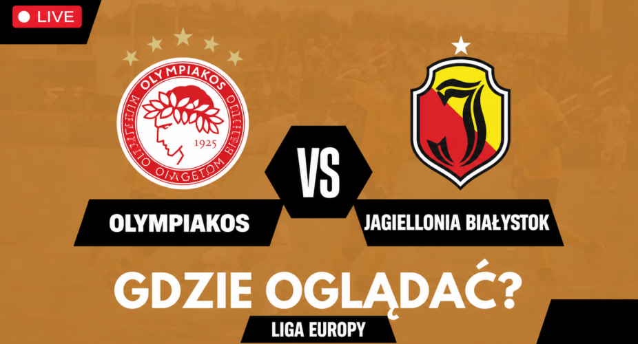 Olympiakos – Jagiellonia Białystok, transmisja 16 września 2026