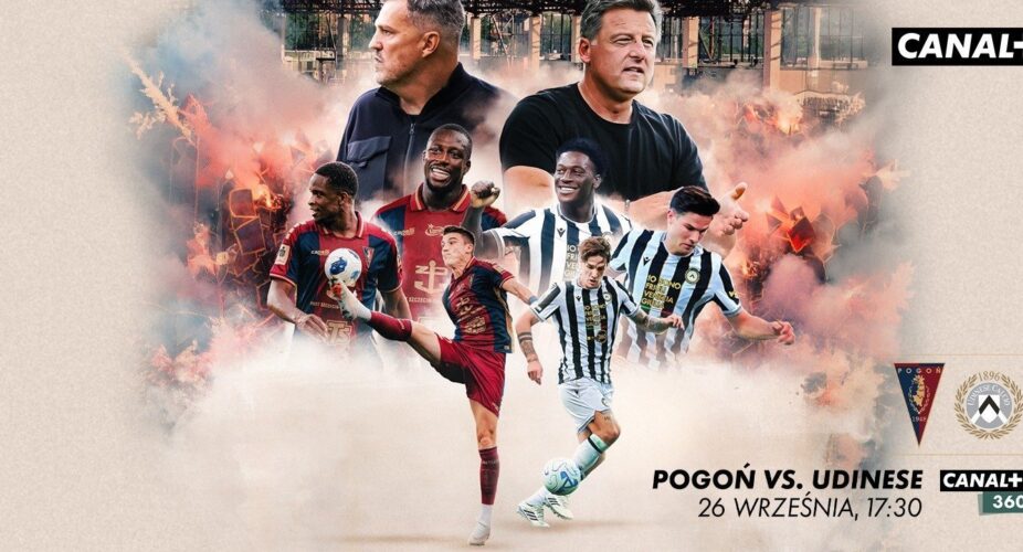 Pogoń Szczecin – Udinese, Mecz dla Dymka 2.0 – transmisja CANAL+