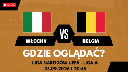 Włochy – Belgia, Liga Narodów UEFA, 25 września 2026, godz. 20:45
